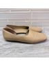 Vince. 100% Leather Tan Flats Size EU 37 1/2 - photo 4
