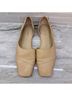 Vince. 100% Leather Tan Flats Size EU 37 1/2 - photo 3