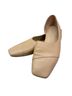 Vince. 100% Leather Tan Flats Size EU 37 1/2 - photo 1
