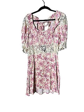 open lace back dress Dress Casual Short By Northstyle In Black & Pink, Size:1X – Clothes Mentor  North Olmsted main image 1