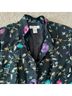 DressBarn 100% Silk Print Black Jacket Size 1X - photo 7