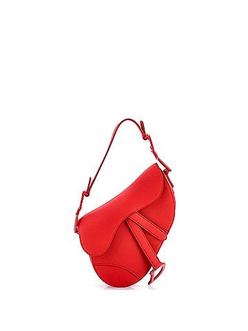 Christian Dior Ultra Matte Saddle Handbag Leather Mini (view 1)