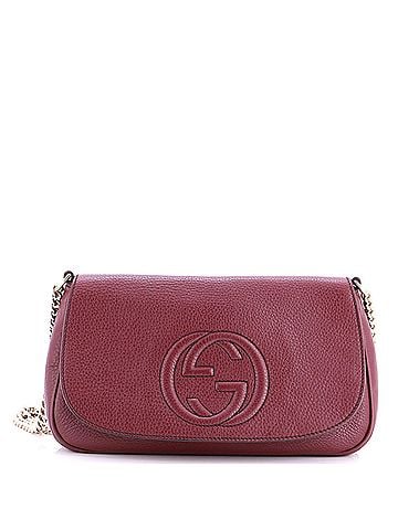 Gucci Soho Chain Crossbody Bag Leather Medium (view 1)
