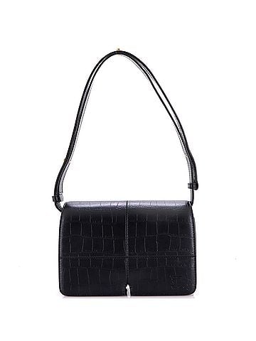 Burberry Snip Shoulder Bag Crocodile Embossed Leather (view 1)