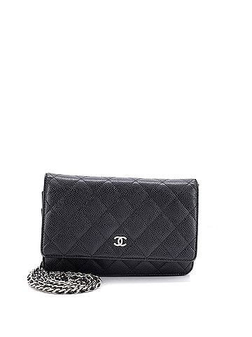 Chanel Wallet on Chain Quilted Caviar (view 1)