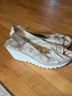 FLY London Ivory Silver Tan Sandals Size EU 41 - photo 7