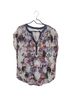 Liz Claiborne 100% Polyester Floral Multi Color Short Sleeve Blouse Size S - photo 1