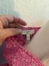 Joie 100% Polyester Floral Pink White Sleeveless Blouse Size XS - photo 3