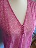 Joie 100% Polyester Floral Pink White Sleeveless Blouse Size XS - photo 4