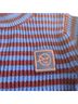 Wynken 100% Cotton Stripes Blue Burgundy Pullover Sweater Size 6 - photo 3