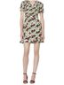 Sandro 100% Silk 100% Polyester Floral Multi Color Casual Dress Size 2 - photo 1