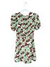 Sandro 100% Silk 100% Polyester Floral Multi Color Casual Dress Size 2 - photo 3