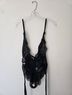 Shein Curve Floral Black Bodysuit Size 1X - photo 5
