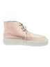 Charlotte Stone 100% Leather Pink Sneakers Size 10 - photo 1
