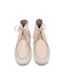 Charlotte Stone 100% Leather Pink Sneakers Size 10 - photo 5