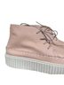 Charlotte Stone 100% Leather Pink Sneakers Size 10 - photo 10