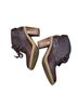 Coach 100% Leather Burgundy Ankle Boots Size 5 - photo 5