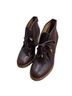 Coach 100% Leather Burgundy Ankle Boots Size 5 - photo 4