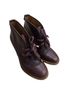 Coach 100% Leather Burgundy Ankle Boots Size 5 - photo 7
