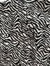 Hunter Bell 100% Silk Animal Print Black White Long Sleeve Blouse Size L - photo 5