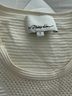3.1 Phillip Lim 100% Polyamide White Short Sleeve Blouse Size L - photo 3