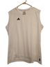 Adidas 100% Polyester White Sleeveless Top Size XL - photo 1