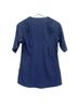 Athleta Solid Blue Short Sleeve Button-Down Shirt Size M - photo 10