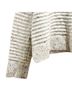 Madewell Stripes White Gray Pullover Sweater Size M - photo 4
