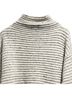 Madewell Stripes White Gray Pullover Sweater Size M - photo 2