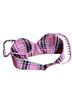 Area Plaid Pink Black Multi Color Bodysuit Size 2 - photo 2