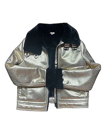 H&M Faux Leather Jacket (view 1)