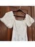 Rhode 55% Linen 45% Cotton 100% Polyester White Cocktail Dress Size 0 - photo 5