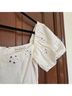 Rhode 55% Linen 45% Cotton 100% Polyester White Cocktail Dress Size 0 - photo 6