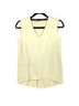 Carolina Herrera 100% Wool Yellow White Tank Top Size S - photo 1