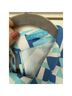 J. McLaughlin Print Blue Casual Dress Size L - photo 4
