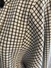 CAbi Checkered-gingham White Black Jacket Size M - photo 6