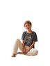 Wildfox Solid Gray Blue T-Shirt Size XL - photo 1