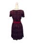 ModCloth 96% Polyester 4% Spandex 100% Polyester Print Red Black White Casual Dress Size S - photo 2