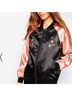 ASOS Floral Pink Black Jacket Size S - photo 5