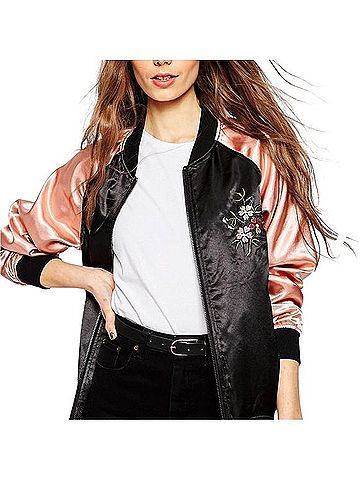 ASOS Premium Bomber Jacket Jacket (view 1)