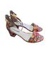 Free People Floral Multi Color Heels Size 9 - photo 1