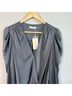 Ramy Brook 100% Polyester Solid Gray Long Sleeve Blouse Size L - photo 3
