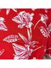 Joie Floral Red White Shorts Size 8 - photo 5