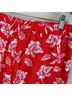 Joie Floral Red White Shorts Size 8 - photo 6