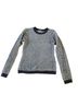 Planet Gold Checkered-gingham Black White Pullover Sweater Size L - photo 1