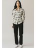 Nylon Apparel Ivory Blue Long Sleeve Button-Down Shirt Size M - photo 3