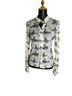 Nylon Apparel Ivory Blue Long Sleeve Button-Down Shirt Size M - photo 1