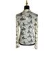 Nylon Apparel Ivory Blue Long Sleeve Button-Down Shirt Size M - photo 2