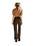 DÔEN Brown Green Dress Pants Size 0 - photo 2
