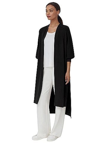 Cuyana French Terry Long
Duster Cardigan Black Size S/M
Cardigan Pima Modal Cardigan (view 1)